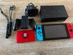 Nintendo Switch met accessoires, Spelcomputers en Games, Spelcomputers | Nintendo Switch, Ophalen of Verzenden, Gebruikt, Switch Original