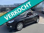Peugeot 206 CC 1.6-16V. LAGE KM-STAND, Auto's, Peugeot, Voorwielaandrijving, Gebruikt, Zwart, 4 cilinders