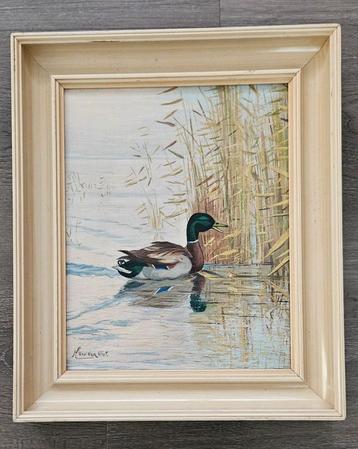 Mooi gedetailleerd schilderij Henk van der Vliet beschikbaar voor biedingen