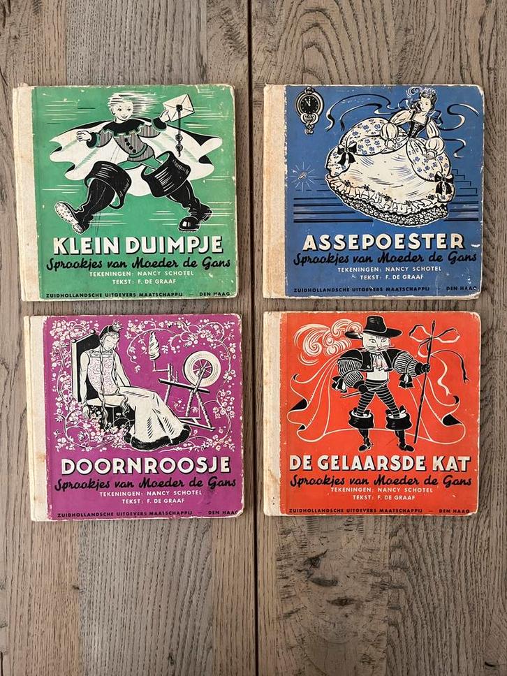 Sprookjesboeken oud !, Boeken, Kinderboeken | Jeugd | onder 10 jaar, Gelezen, Sprookjes, Ophalen of Verzenden