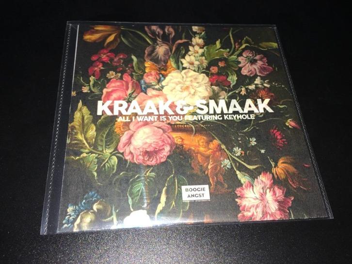 Kraak & Smaak feat. Keyhole | All I Want Is You, Cd's en Dvd's, Cd Singles, Zo goed als nieuw, Dance, 1 single, Ophalen of Verzenden