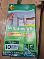 Duck Window Kit Raamfolie Isolatie, Minder dan 4 cm, Overige materialen, Nieuw, Ophalen of Verzenden
