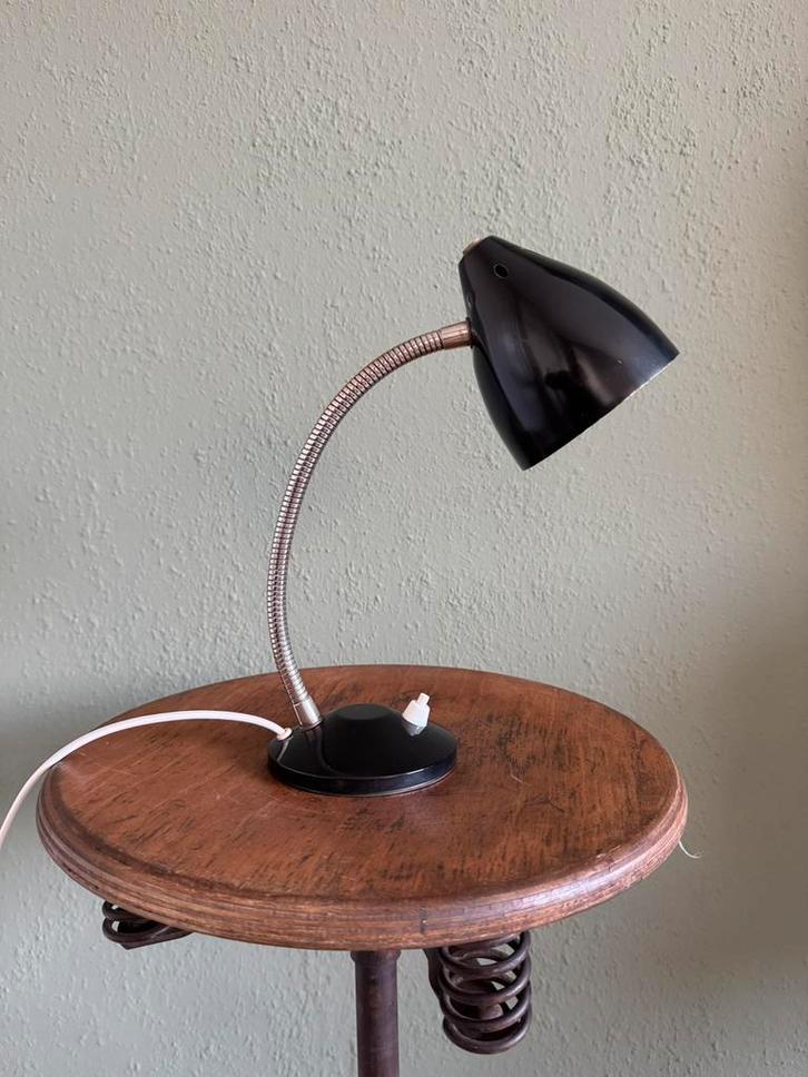 Vintage Design lamp bureaulamp Hala Ukkie 2, Huis en Inrichting, Lampen | Tafellampen, Gebruikt, Minder dan 50 cm, Metaal, Ophalen of Verzenden