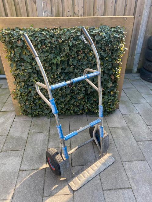 Sterk steekwagen zeer stevig, Doe-het-zelf en Verbouw, Transportwagens, Gebruikt, Steekwagen, Ophalen of Verzenden