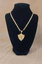 Gouden Ketting en Hanger, Ophalen, Zo goed als nieuw, Goud, Goud