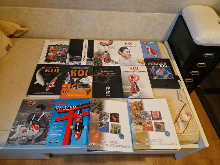 Collectie Koi boeken, Boeken, Hobby en Vrije tijd, Zo goed als nieuw, Ophalen of Verzenden
