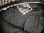 Herenblouse getailleerd, marineblauw, maat m, Ophalen, Blauw, Halswijdte 39/40 (M), Blusalina