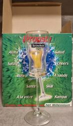 Heineken Millennium giftbox, 6 Champagne-Heineken glazen, Verzamelen, Biermerken, Ophalen of Verzenden, Nieuw, Glas of Glazen