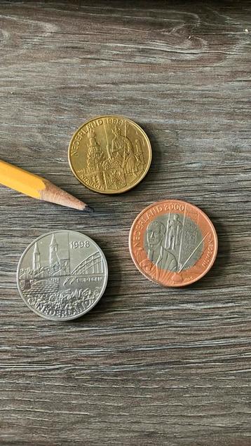 Nijmegen Novio Millennium penningen 3 stuks beschikbaar voor biedingen