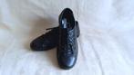 Ecco. Soft. Veterschoen. Lakleer/leer. Zwart. Mt. 40., Ecco, Zwart, Ophalen of Verzenden, Sneakers of Gympen