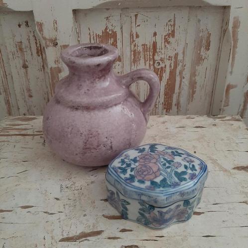 Vintage Chinees porselein bakje doosje, Antiek en Kunst, Curiosa en Brocante, Ophalen of Verzenden