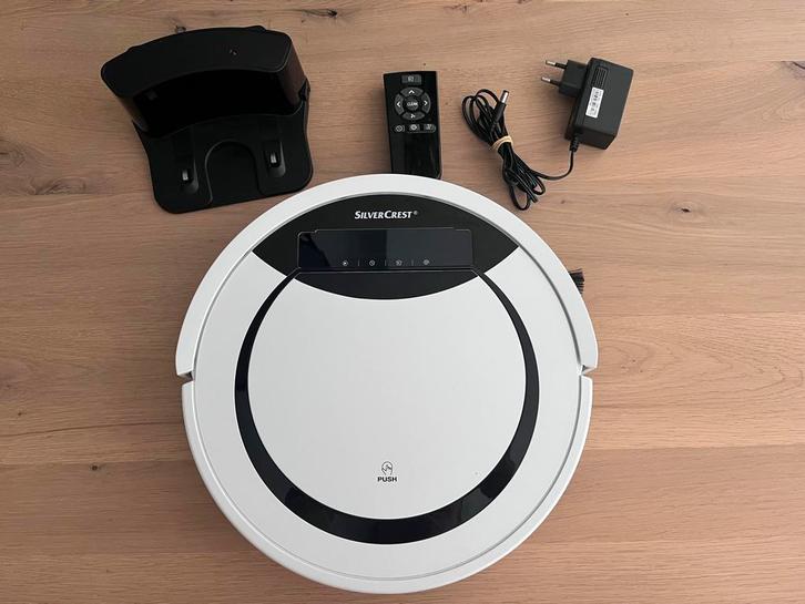 Silvercrest Robotstofzuiger SSR 3000 A1 (met garantie), Witgoed en Apparatuur, Stofzuigers, Zo goed als nieuw, Robotstofzuiger