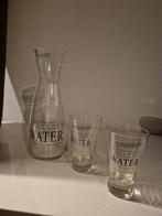 Karaf voor water incl glazen, Huis en Inrichting, Ophalen of Verzenden, Zo goed als nieuw