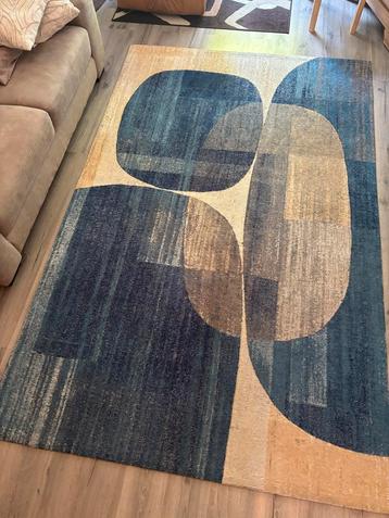 Coco Maison Kleed 300x190 cm - Blauw/Beige beschikbaar voor biedingen