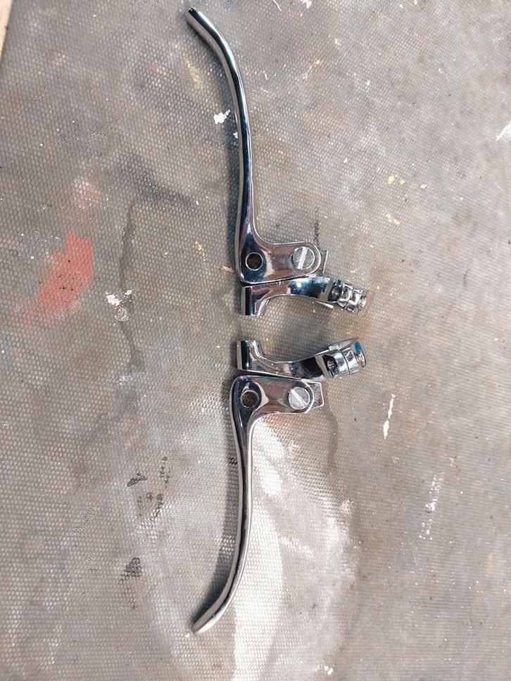 Setje rem/koppeling hendel 7/8inch 22mm, Motoren, Onderdelen | Oldtimers, Nieuw, Ophalen of Verzenden