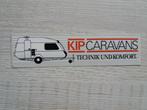sticker KIP CARAVANS technik und komfort, Ophalen of Verzenden, Zo goed als nieuw, Bedrijf of Vereniging