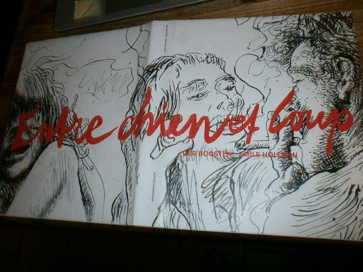 entre chien et loup met de ets gelimiteerde oplage nr 30/170, Antiek en Kunst, Antiek | Boeken en Bijbels, Ophalen of Verzenden