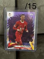 2023-24 Topps Carnaval Darwin Nunez /15 Purple Refractor, Ophalen of Verzenden, Nieuw, Buitenlandse clubs, Spelerskaart