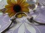 2 x Pandora clip 790338 = swirl / Sjes / krullen in 1 koop =, Pandora, Ophalen of Verzenden, Zo goed als nieuw, 2 of 3 bedels