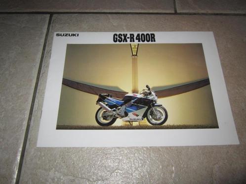 Suzuki GSX-R 400 R brochure folder JDM 1990 ?, Motoren, Handleidingen en Instructieboekjes, Suzuki, Ophalen of Verzenden