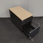 Steelcase Ladeblok 2 Laden Antraciet Ahorn, Minder dan 50 cm, 1 of 2 laden, Ophalen of Verzenden, Zo goed als nieuw