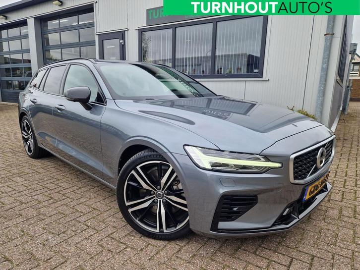 Volvo V60 2.0 T8 Twin Engine AWD R-Design PANO | Harman Kard, Auto's, Volvo, Bedrijf, Te koop, V60, 4x4, ABS, Achteruitrijcamera