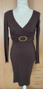 Jane Norman jurk maat S, Bruin, Ophalen of Verzenden, Zo goed als nieuw, Knielengte