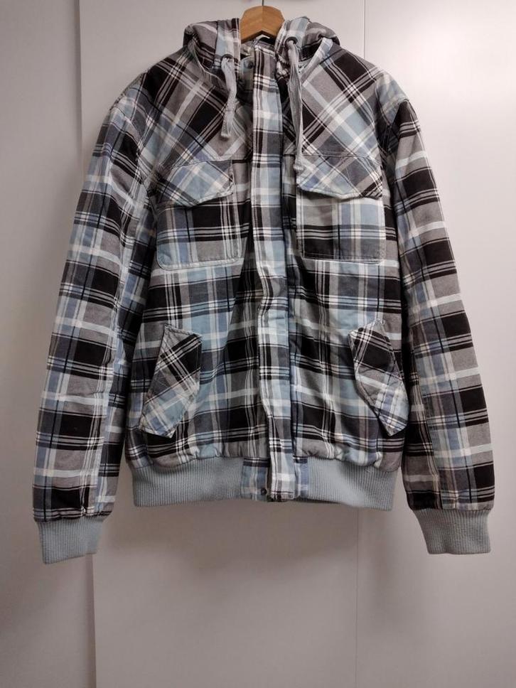 Winterjas Clockhouse XXL, Kleding | Heren, Jassen | Winter, Gedragen, Maat 56/58 (XL), Blauw, Ophalen of Verzenden