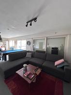 Mooi donkergrijs hoeksalon, Ophalen, Gebruikt, Stof