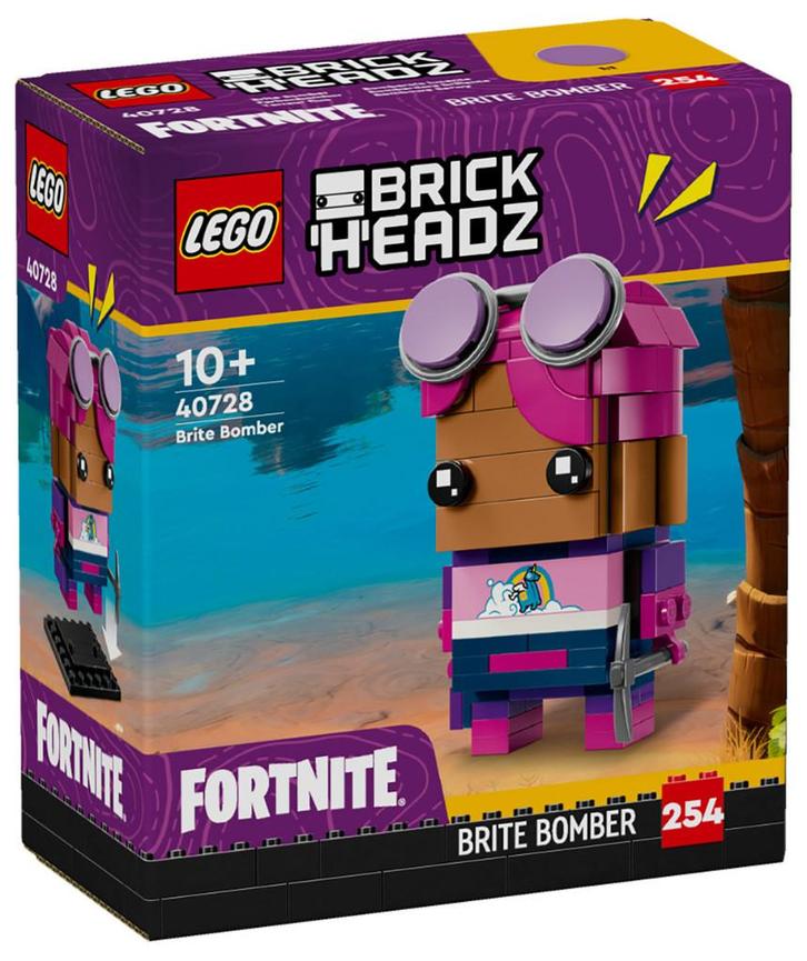 LEGO 40728 Brick Headz Brite Bomber 151 delig, Kinderen en Baby's, Speelgoed | Duplo en Lego, Nieuw, Lego, Complete set, Ophalen of Verzenden