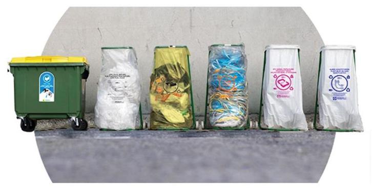 Vanheede plastic switch afvalzakken | Lot 37 stuks, Huis en Inrichting, Woonaccessoires | Prullenbakken, Nieuw, Overige materialen