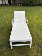 Comfortabel ligbed voor de tuin, Tuin en Terras, Ligbedden, Ophalen, Gebruikt, Aluminium, Verstelbaar
