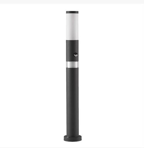 Lindby Okari tuinpadverlichting donkergrijs sensor, Tuin en Terras, Buitenverlichting, Nieuw, Licht-donker-sensor, Ophalen of Verzenden
