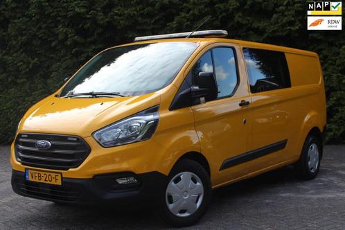 Ford Transit Custom 320 2.0 TDCI L2H1 Trend DC 108PK | Airco, Auto's, Bestelauto's, Bedrijf, Te koop, ABS, Airconditioning, Boordcomputer