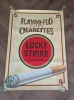 Lucky Strike cigarettes affiche Frans Mettes, Ophalen of Verzenden, Zo goed als nieuw