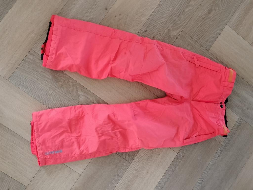Roze ski broek maat 140 Brunotti, Broek, Meisje, Ophalen of Verzenden, Zo goed als nieuw