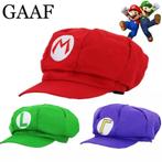 wario super mario petten pet hoed mario cosplay games luigi, Nieuw, Overige maten, Ophalen of Verzenden, Halloween