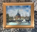 Kelderman – Havengezicht met Hoofdtoren, Hoorn, Antiek en Kunst, Kunst | Schilderijen | Klassiek, Ophalen