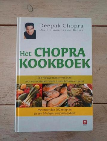 Deepak Chopra - Het Chopra-kookboek (Ayurveda) beschikbaar voor biedingen