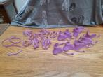 My little pony g1 diverse zadels en halsters paars jaren 80, Ophalen of Verzenden, Gebruikt