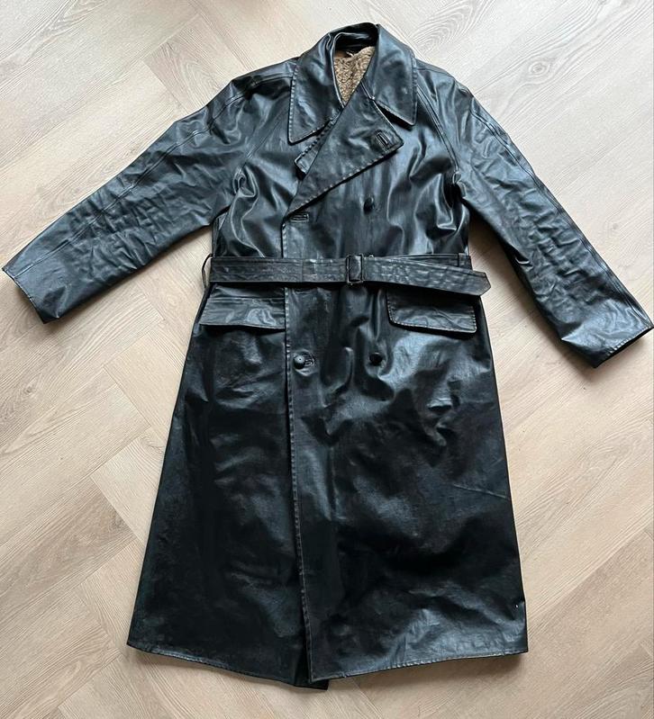 Donkerbruine Solex Jas - Maat 52- vastenavond- canaval, Kleding | Heren, Jassen | Winter, Gedragen, Maat 52/54 (L), Bruin, Ophalen of Verzenden