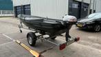 Visboot met motor, trailer en accesoires in nette staat!, Ophalen, Gebruikt, Tot 10 pk, 3 tot 6 meter