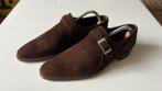 Cheaney single buckle monk straps suede, Kleding | Heren, Schoenen, Bruin, Gespschoenen, Gedragen, Cheaney