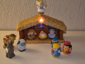 Kindvriendelijke Kerststal – Fisher-Price Little People met  beschikbaar voor biedingen