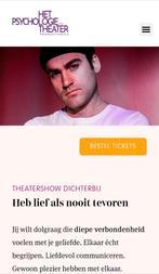 Psychologie in theater 16 december 2025 Leeuwarden, Tickets en Kaartjes, Twee personen, December