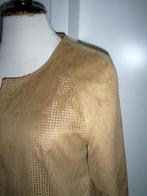 suedine B YOUNG vest jasje mt, M, Maat 38/40 (M), Verzenden, Beige, Jasje