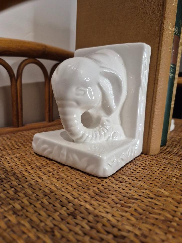 Olifanten boekensteunen, Huis en Inrichting, Woonaccessoires | Overige, Zo goed als nieuw, Ophalen of Verzenden