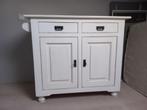 Commode en linnenkast landelijke wit, Kinderen en Baby's, Ophalen, Gebruikt, 50 tot 70 cm, 100 cm of meer