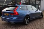 Volvo V90 2.0 D3 R-Design|Stuur&Stoelverwarming|Bliss|Trekha, Auto's, Volvo, Euro 6, 4 cilinders, Blauw, Origineel Nederlands