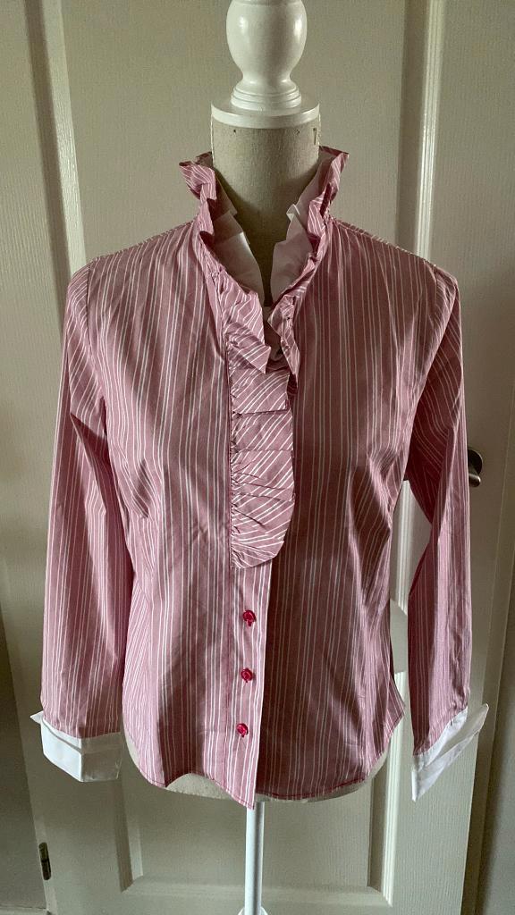 Blouse roze wit gestreept met Roezel Maat 38 Merk My Style, Kleding | Dames, Blouses en Tunieken, Zo goed als nieuw, Maat 38/40 (M)